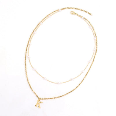 Jewelry Simple Style Commute Letter 201 Stainless Steel 304 Stainless Steel Pendant Necklace