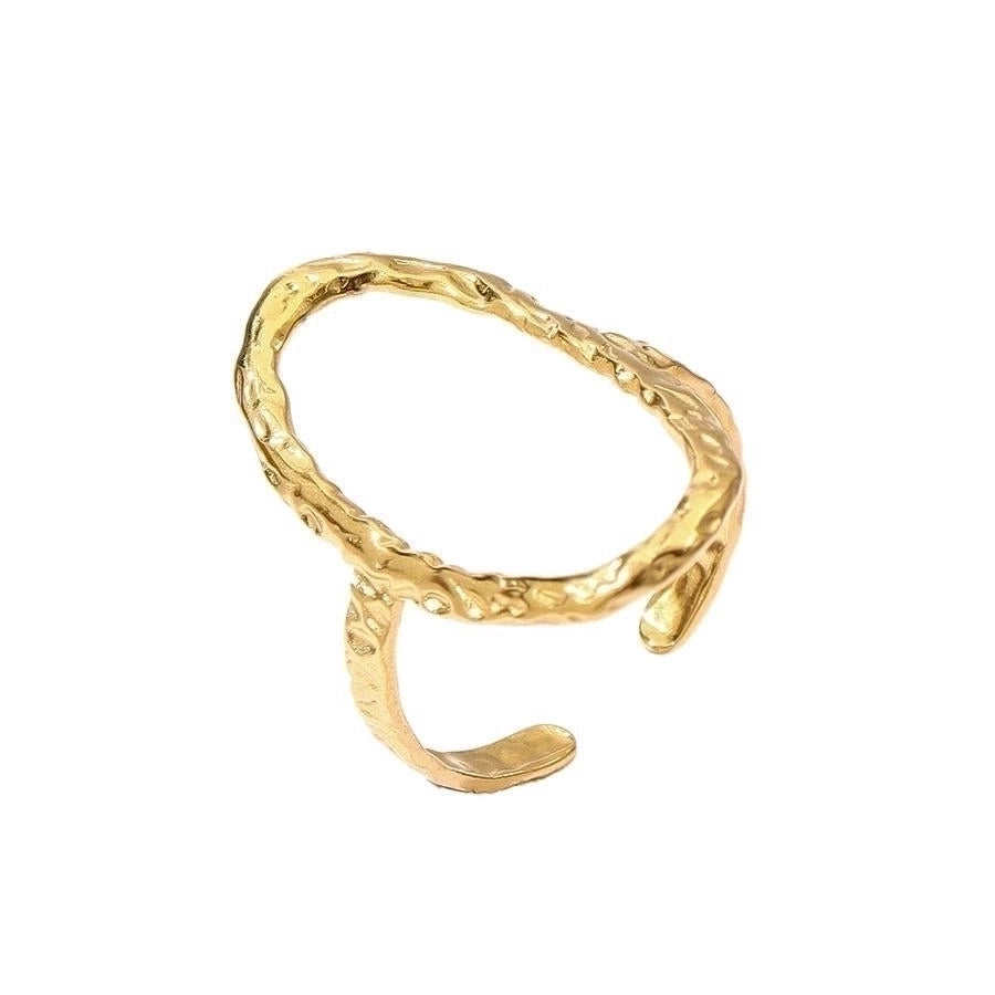 Jewelry Retro Devil's Eye Star Heart Shape 304 Stainless Steel Open Rings