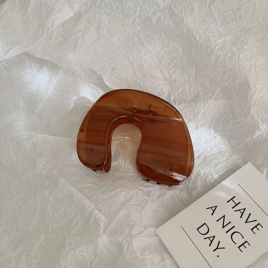 women's ig style geometric plastic stoving varnish hair claws