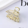 simple style butterfly rhinestone inlay rhinestones hair claws