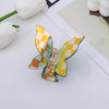 simple style bow knot imitation acetic acid handmade hair claws 1 piece