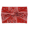 bohemian water droplets cloth hair band