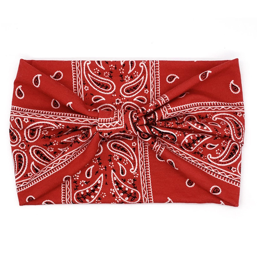 bohemian water droplets cloth hair band