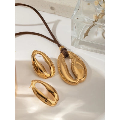 Jewelry Vacation Classic Style Color Block 304 Stainless Steel Jewelry Set