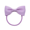children's jewelry bow hair ring  thread belt hair accessories rubber band solid color girl small rubber band headdress