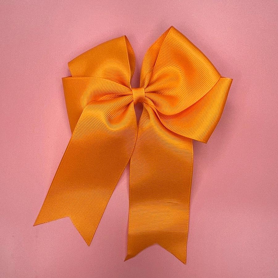 fashion solid color cloth bowknot hair clip 1 piece