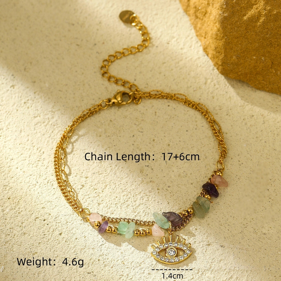 Elegant Eye 304 Stainless Steel Bracelets In Bulk