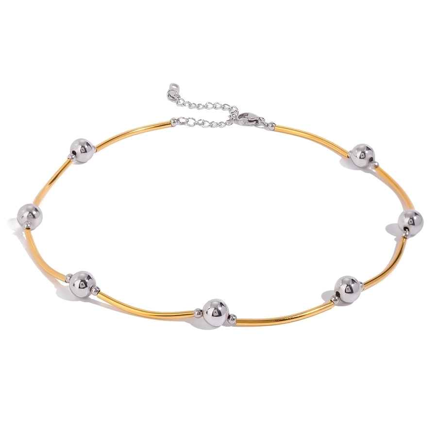 Jewelry Simple Style Classic Style Geometric 304 Stainless Steel Necklace