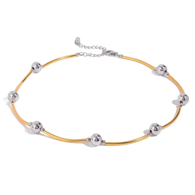 Jewelry Simple Style Classic Style Geometric 304 Stainless Steel Necklace