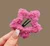 Women's Cute Star Cloth Star Hair Clip