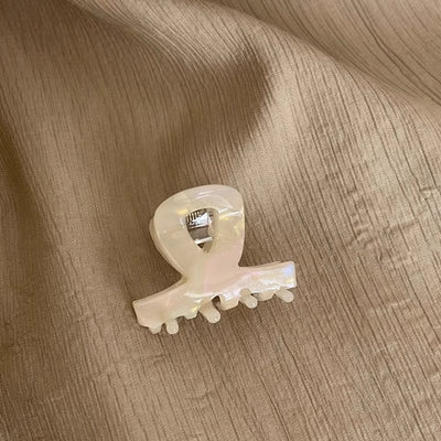 classic style solid color acetic acid sheets polishing hair claws