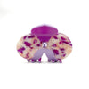 Women's Casual Flower Acetic acid sheets Inlay Rhinestones Hair Claws