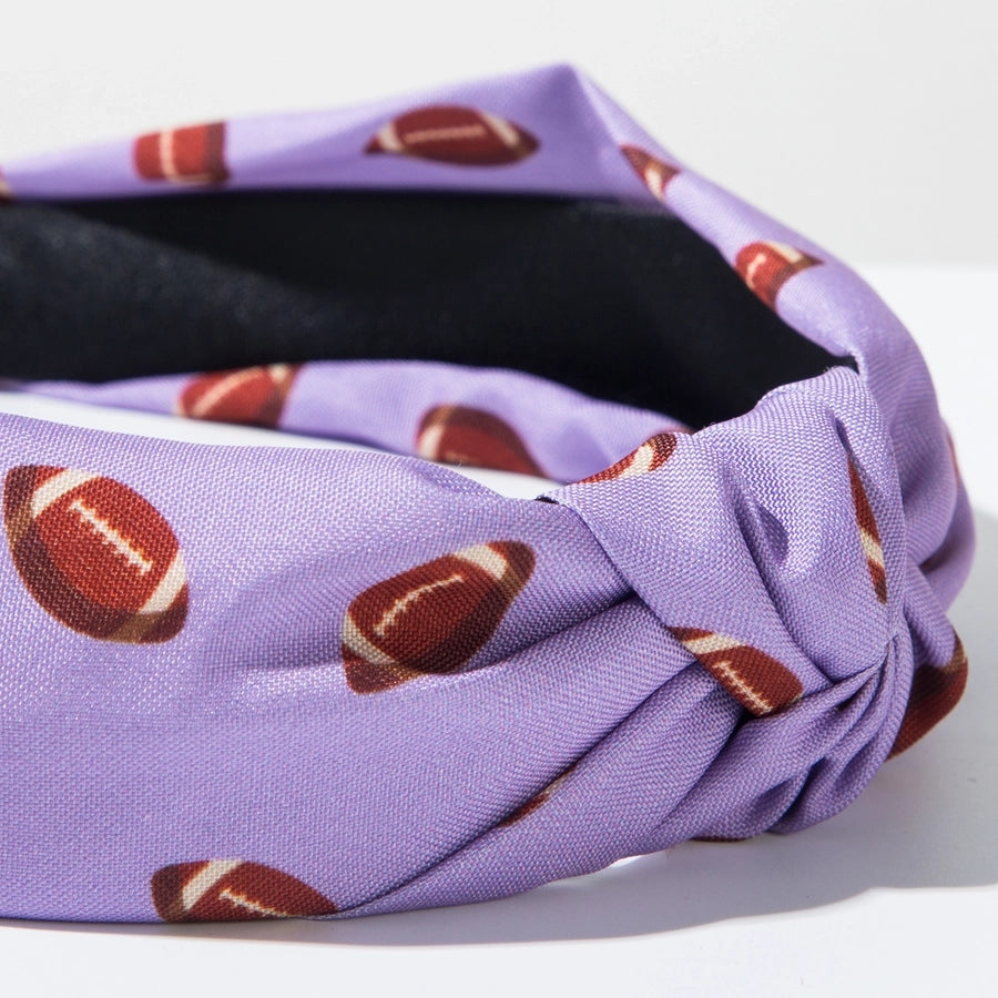 Casual Elegant Classic Style Women's Rugby Alloy Cloth Printing Fabric Hair Band