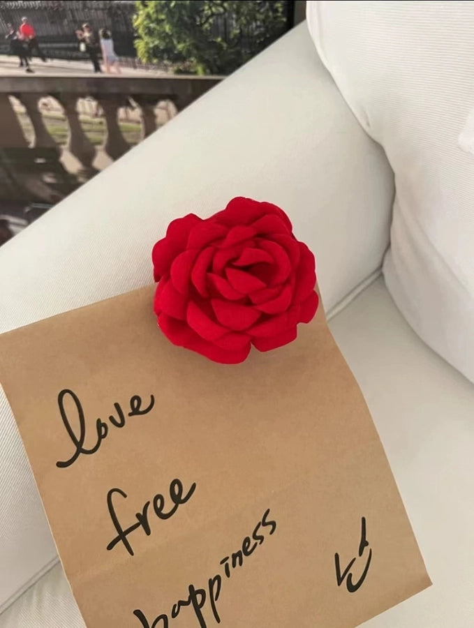 lady rose cloth hair claws