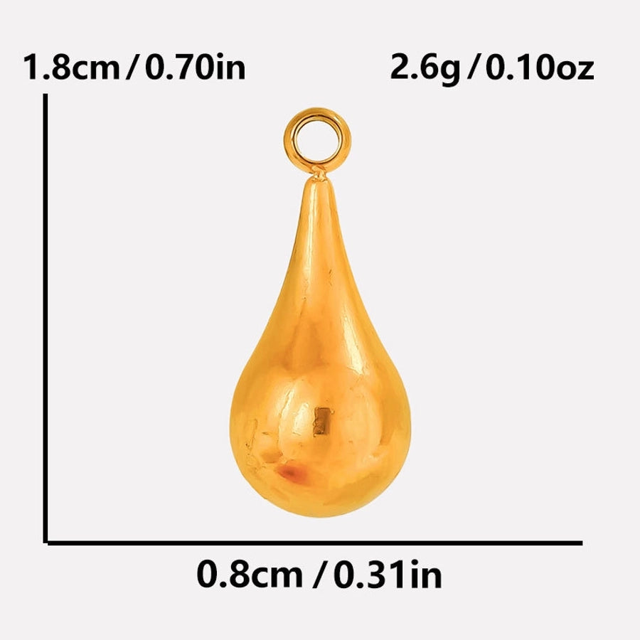 Jewelry Vintage Style Classic Style Geometric 304 Stainless Steel 18K Gold Plated Irregular Plating