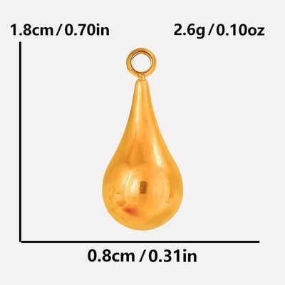 Jewelry Vintage Style Classic Style Geometric 304 Stainless Steel 18K Gold Plated Irregular Plating