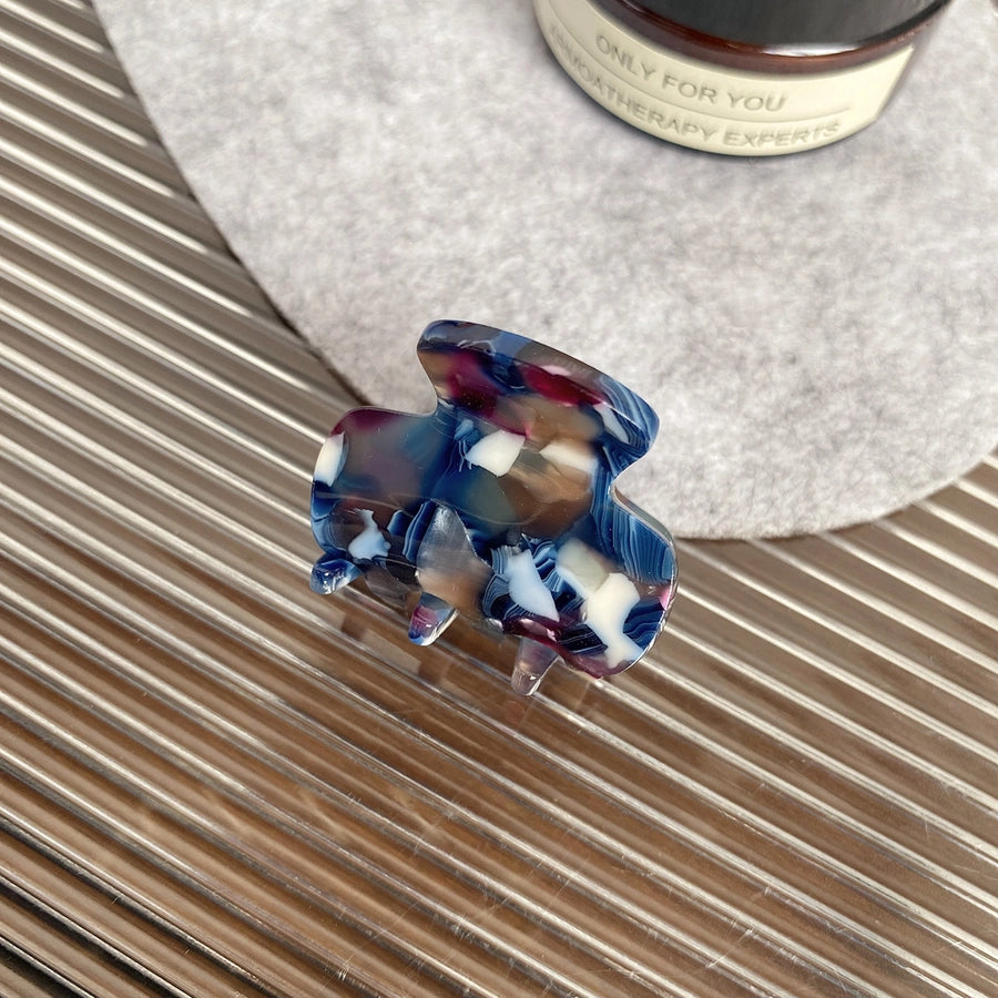 Beautiful Mini small size acetate grip bangs clip side broken hairpin hairpin air texture shark clip ponytail headdress