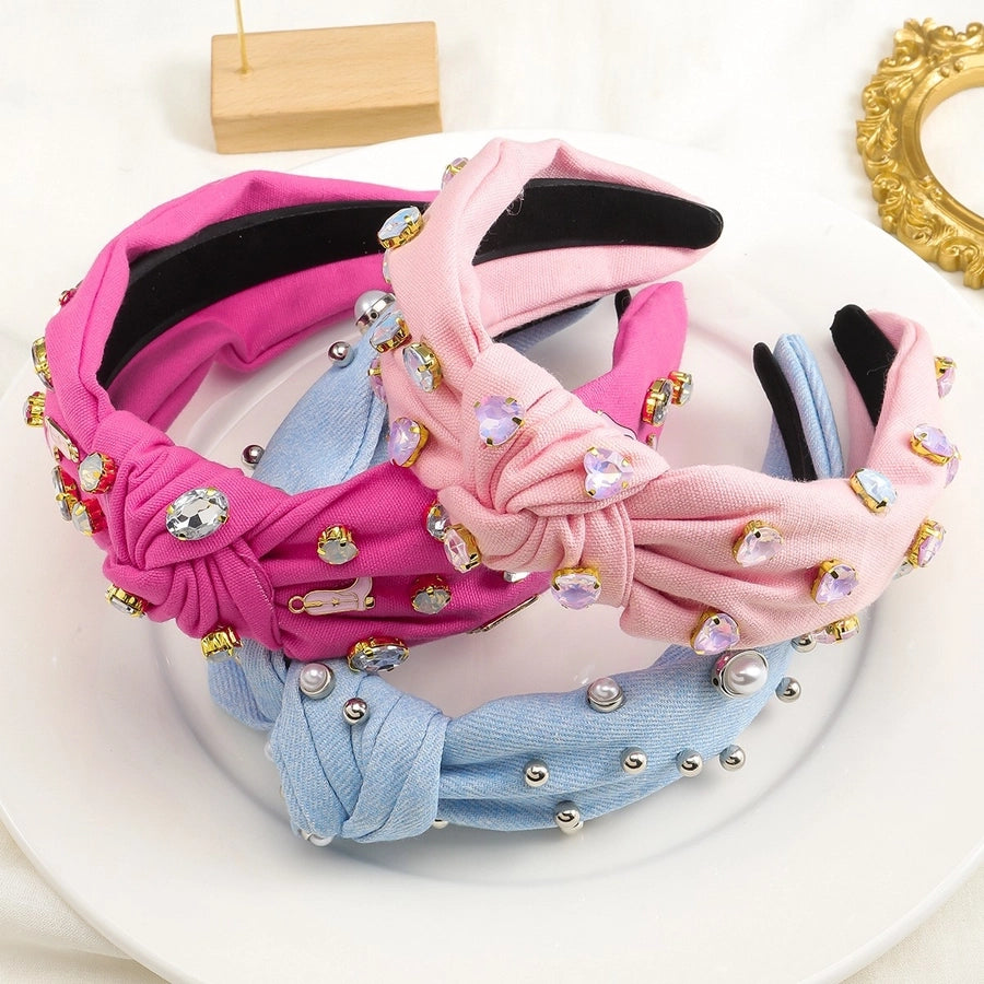 Women's Casual Geometric Cloth Hair Band
