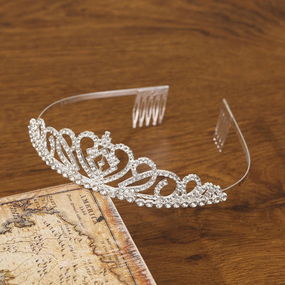 Women's Elegant Lady Streetwear Crown Alloy Plating Inlay Rhinestones Crown