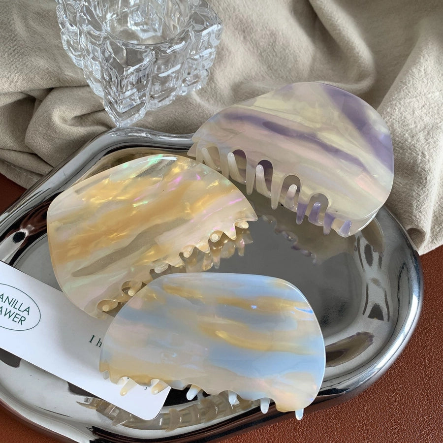 Women's Casual Elegant Streetwear Geometric Acetic acid sheets Hair Claws