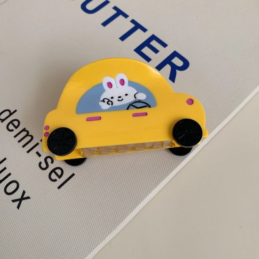 Women's Cute Car Acetic acid sheets Hair Claws