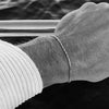 Vacation Simple Style Classic Style Solid Color 304 Stainless Steel 18K Gold Plated White Gold Plated Bracelets In Bulk