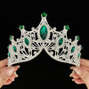Women's Lady Crown Alloy Rhinestone Plating Hair Band