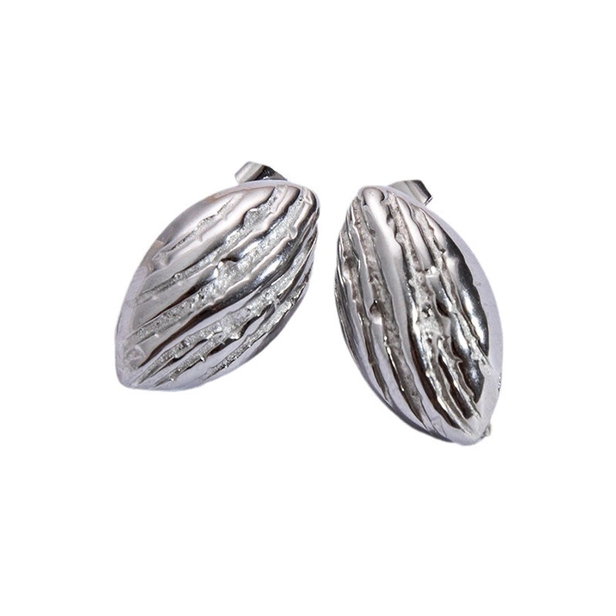 1 Pair Vintage Style Classic Style Geometric Heart Shape Plating 304 Stainless Steel Ear Studs