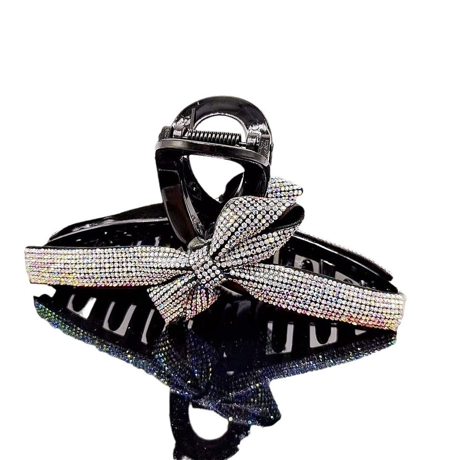 Women's Simple Style Classic Style Color Block Alloy Rhinestone Inlay Rhinestones Hair Claws