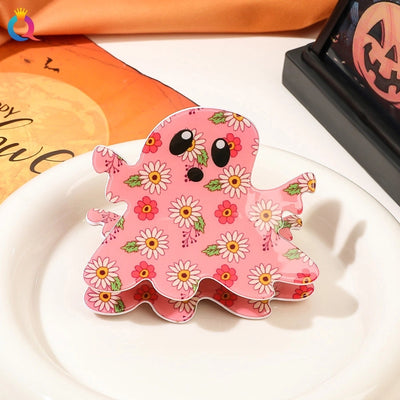 Women's Cute ghost Arylic Hair Claws