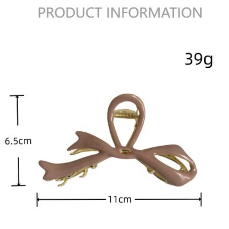 Women's French Style Korean Style Bow Knot Alloy Hair Claws