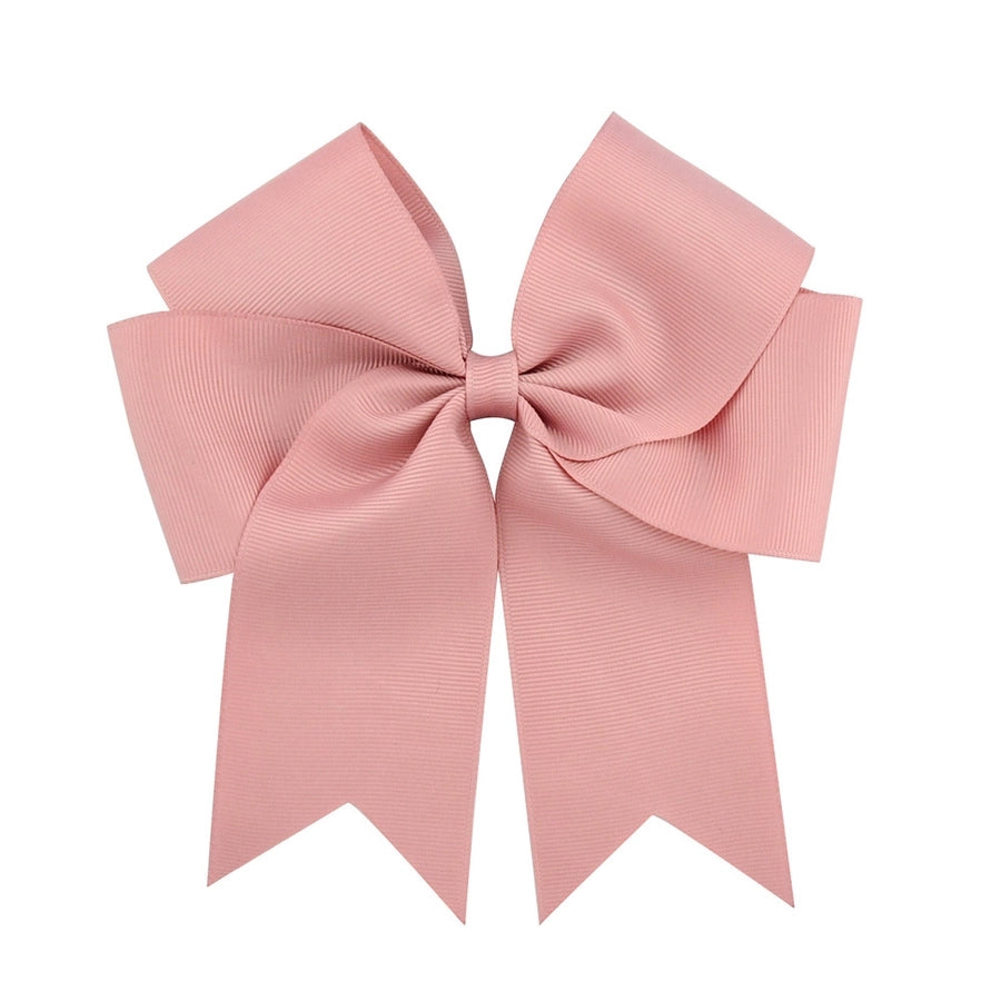 new korean ribbed satin fishtail double-layer bow hairpin