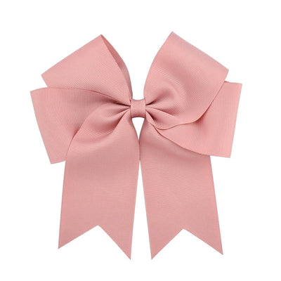 new korean ribbed satin fishtail double-layer bow hairpin