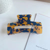 retro rectangle acetic acid sheets hair claws