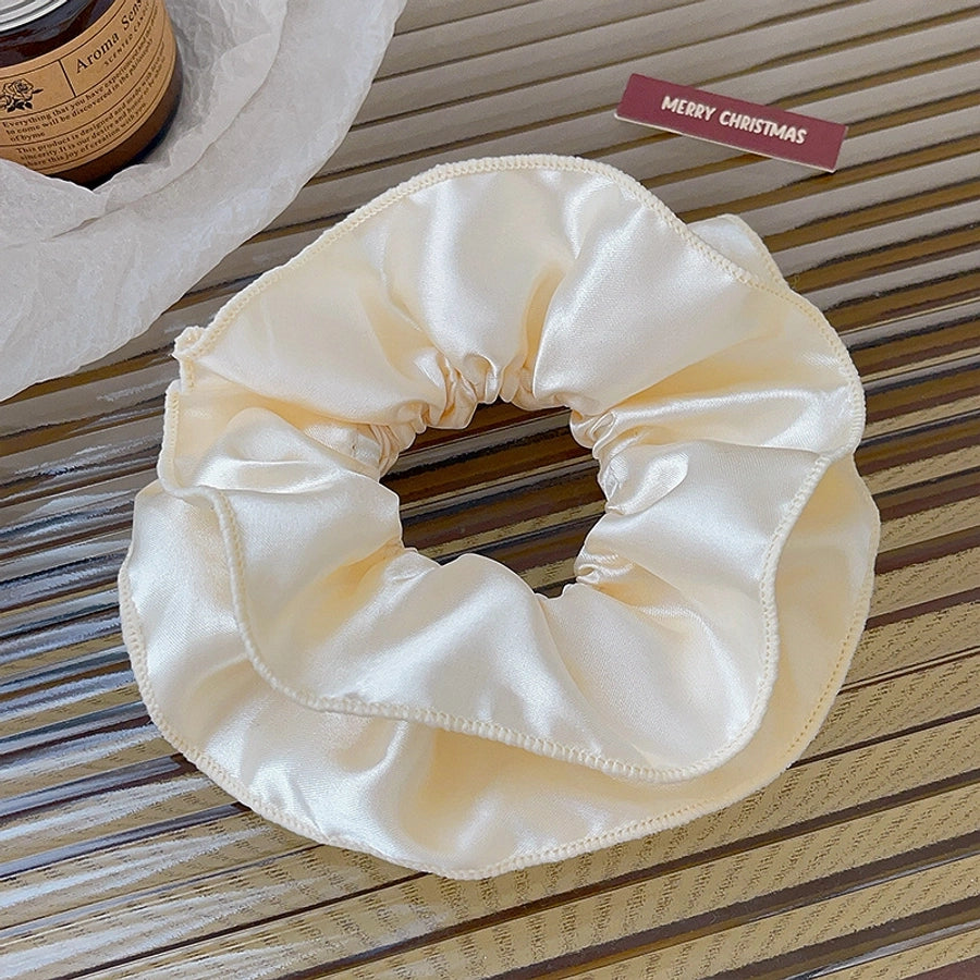 Women's Casual Simple Style Solid Color satin Hair Tie