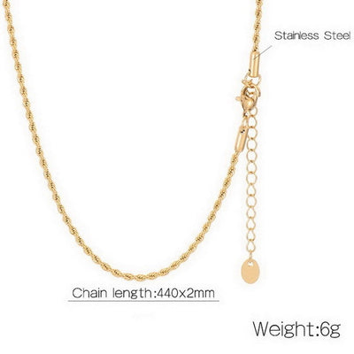 Jewelry Simple Style Geometric 304 Stainless Steel 18K Gold Plated Bracelets Necklace