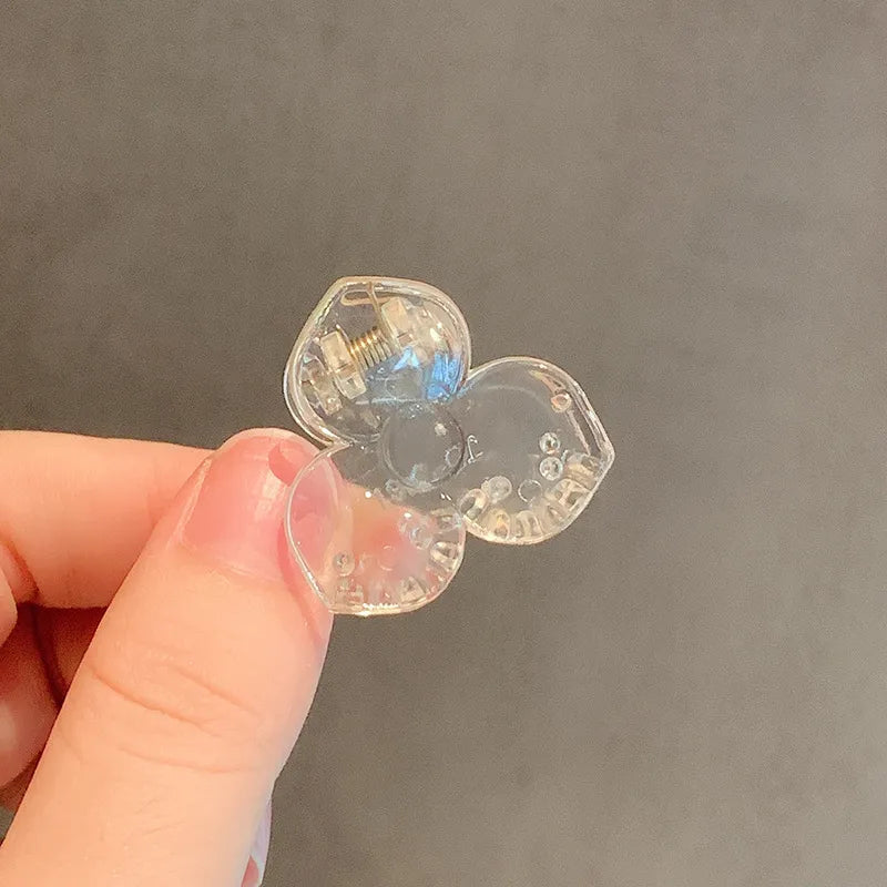 retro geometric transparent acrylic small catch clip wholesale nihaojewelry