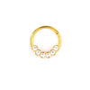 1 Piece Nose Rings & Studs Simple Style Round 304 Stainless Steel Nose Rings & Studs