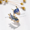 Copper Plating Dragon Open Rings