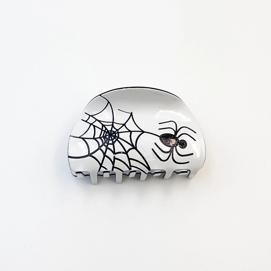 Halloween Simple Style Streetwear Women's Spider Spider Web Arylic Hair Claws