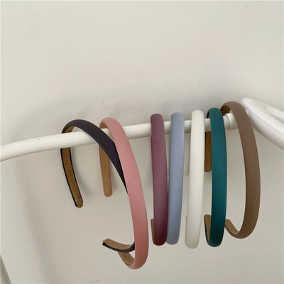 simple style bow knot cloth headwear