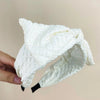2024 Fashion Bowknot Headband Women's Korean-Style Fabric Face Wash Hair Accessories  Outing Simple Hairband Headdress
