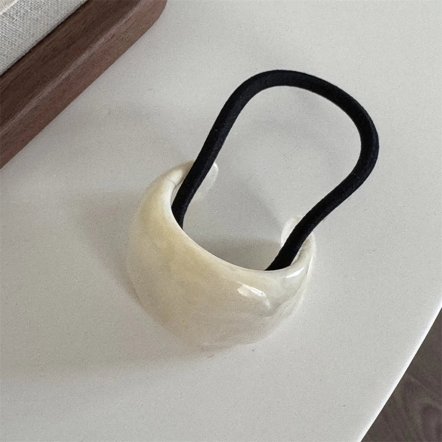 Women's Simple Style Geometric Plastic Resin Hair Tie