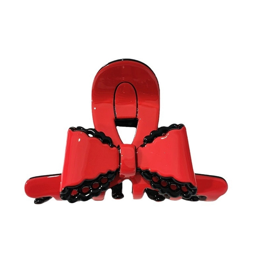 Women's Casual Simple Style Streetwear Geometric Bow Knot Acetic acid sheets Handmade Hair Claws