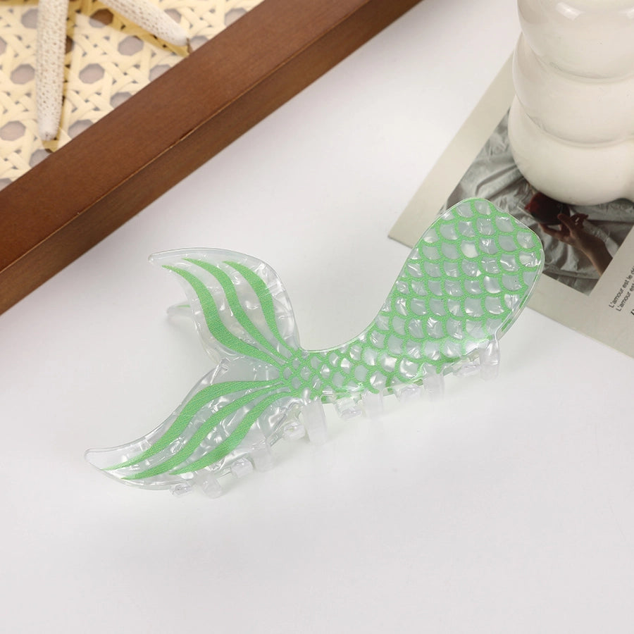 Women's Simple Style Commute Color Block Acetic acid sheets Hair Claws