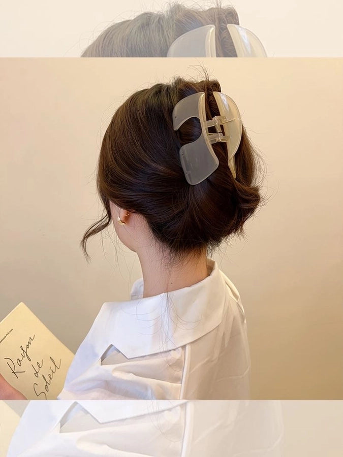 women's ig style geometric plastic stoving varnish hair claws