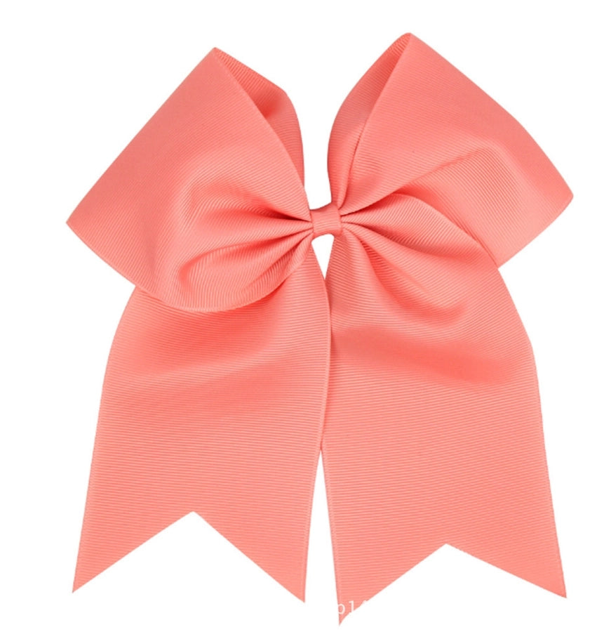 Europe and the United States 8inch large bow rubber band hair band hair rope thread webbing large dovetail headdress manufacturers in stock