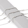 Copper 18K Gold Plated Inlay Butterfly Zircon Bracelets