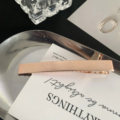 Women's Casual Simple Style Streetwear Solid Color Alloy Hair Clip