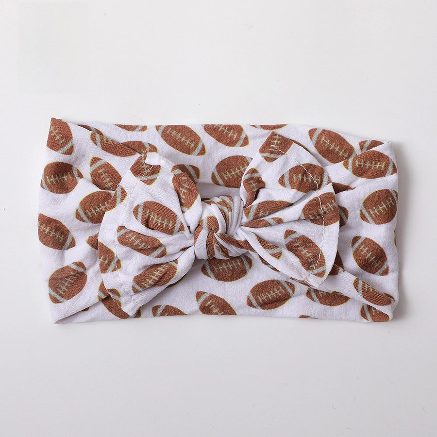 New  children's headdress jacquard soft hair tie bow hair band baby newborn headband baby hair band